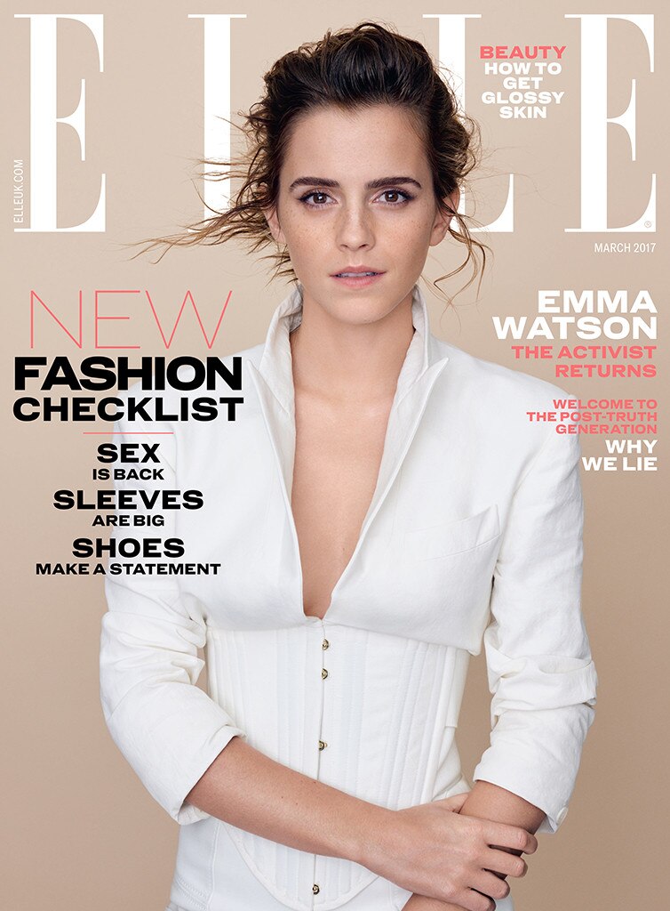 to wear - Watson emma covers elle uks feminist issue video dress - Watson emma covers elle uks feminist issue video